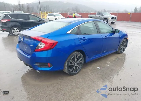 2021 Honda Civic Sport from USA, damaged, VIN 2HGFC2F84MH501292